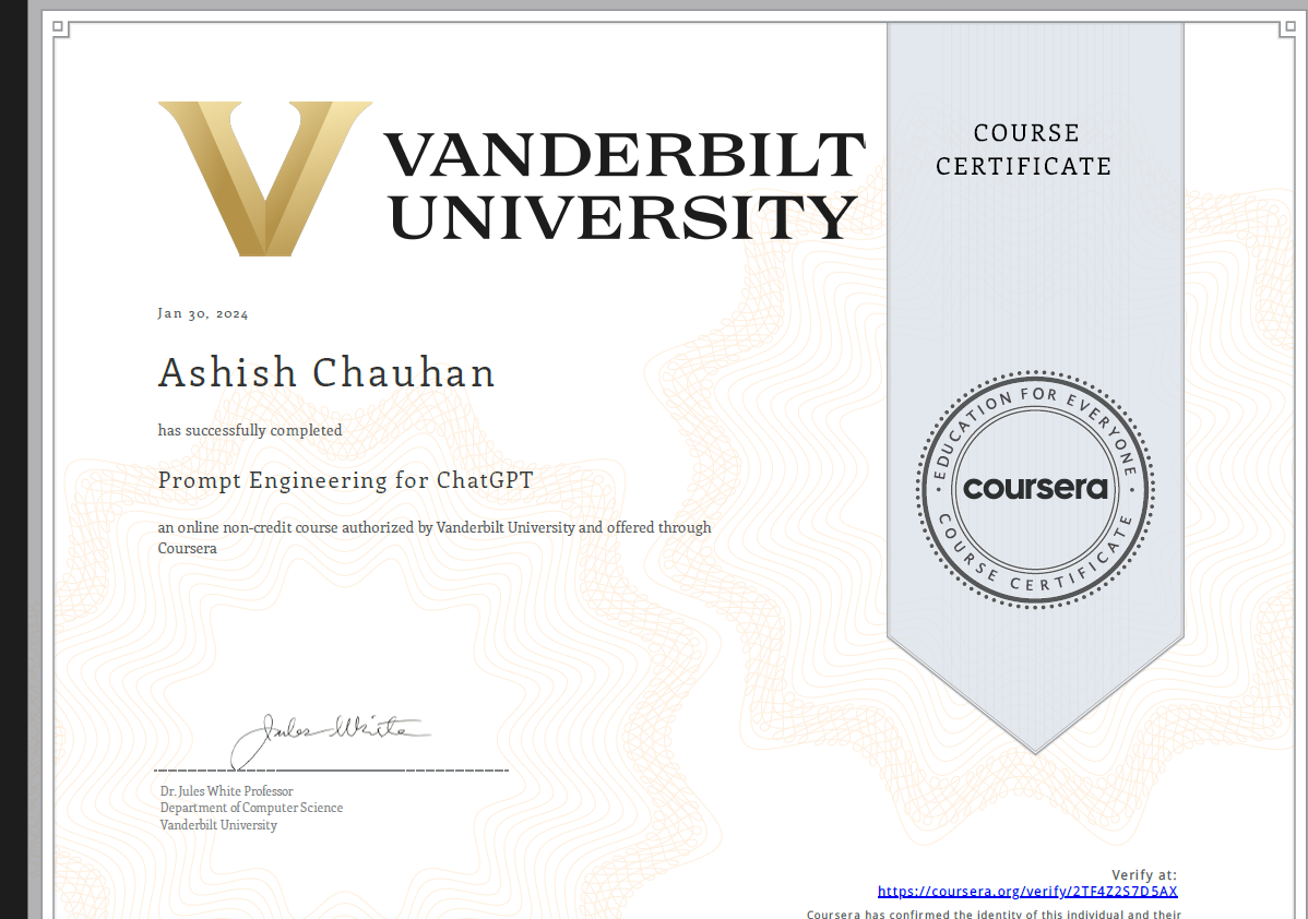JavaScript Certification